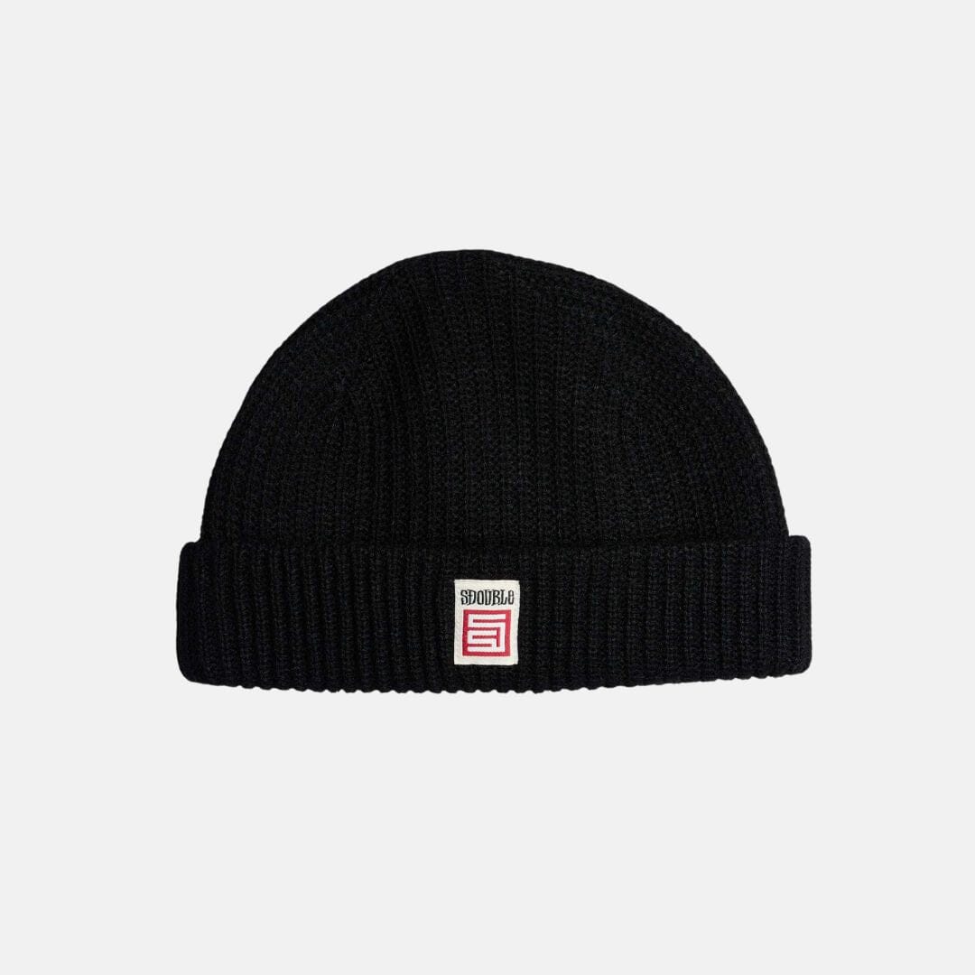S Double Red Cube Low Beanie