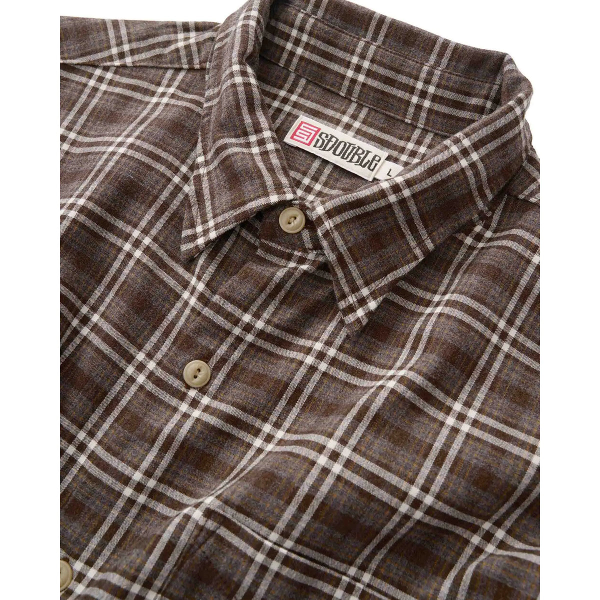 S Double Surface Plaid Shirt