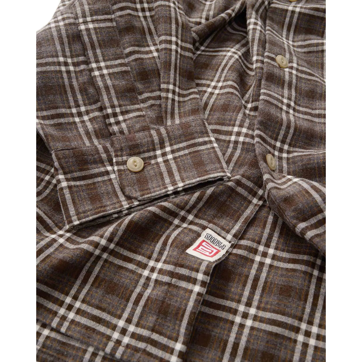 S Double Surface Plaid Shirt