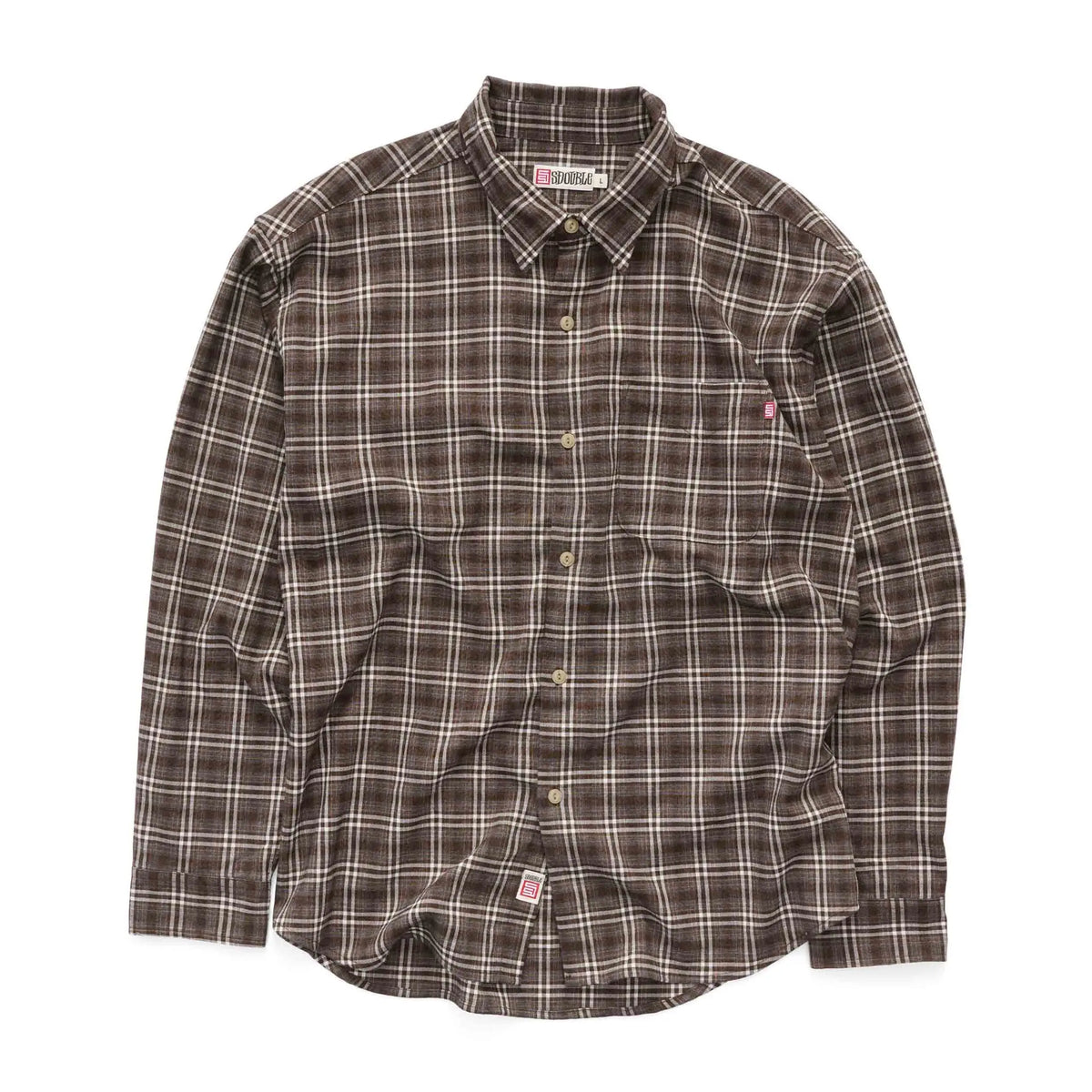 S Double Surface Plaid Shirt