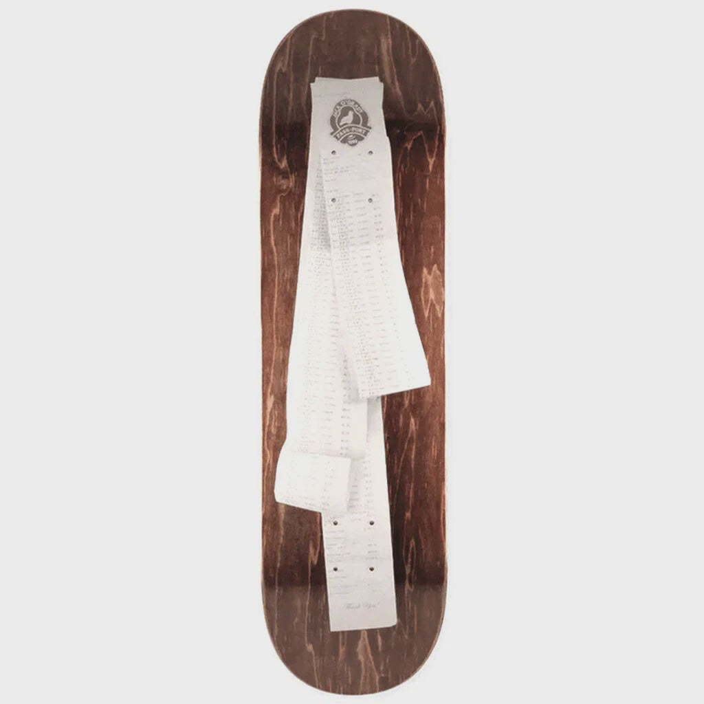 Passport Jack O'Grady Receipt Skate Deck