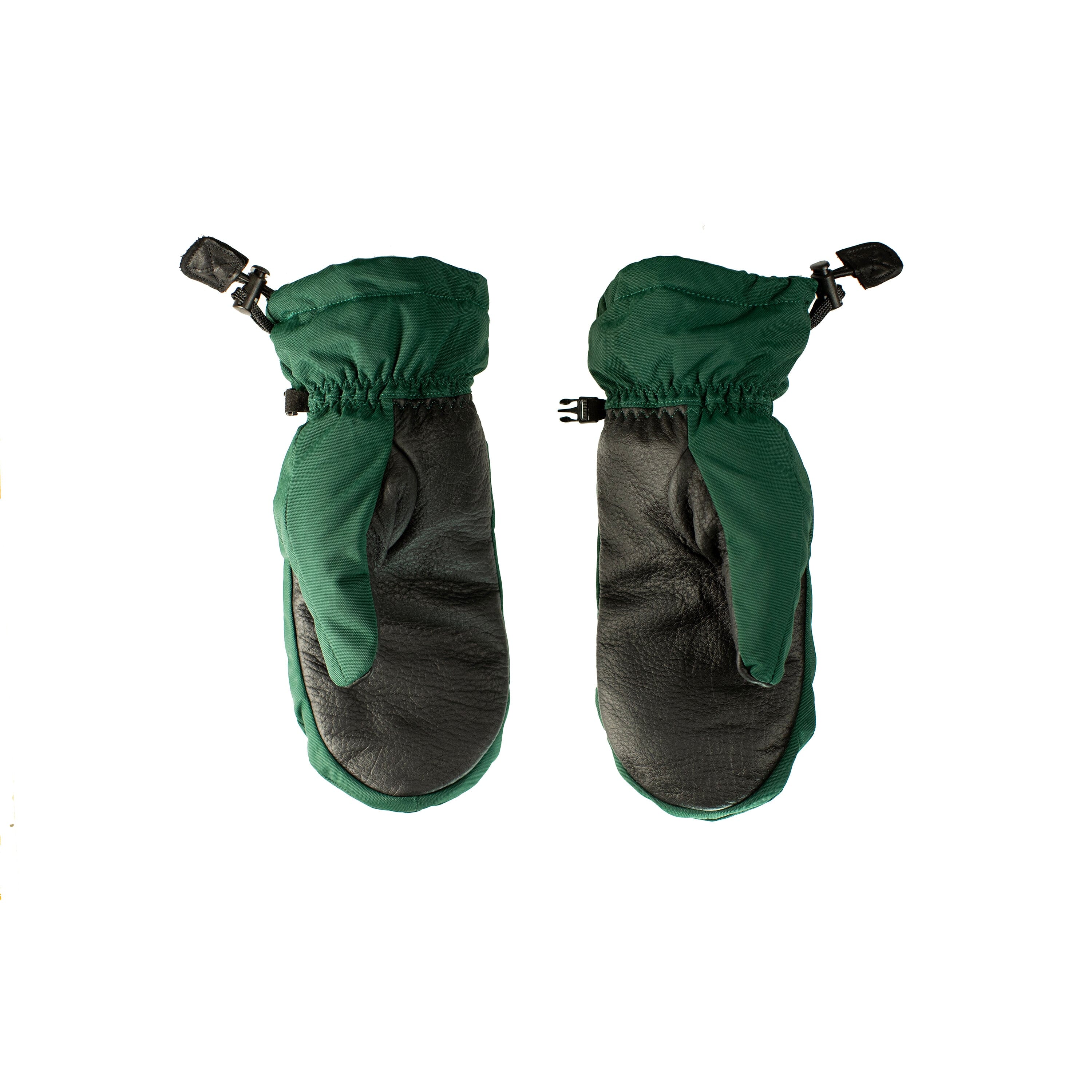 Salmon Arms Classic Mitt - Logo Green / Orange