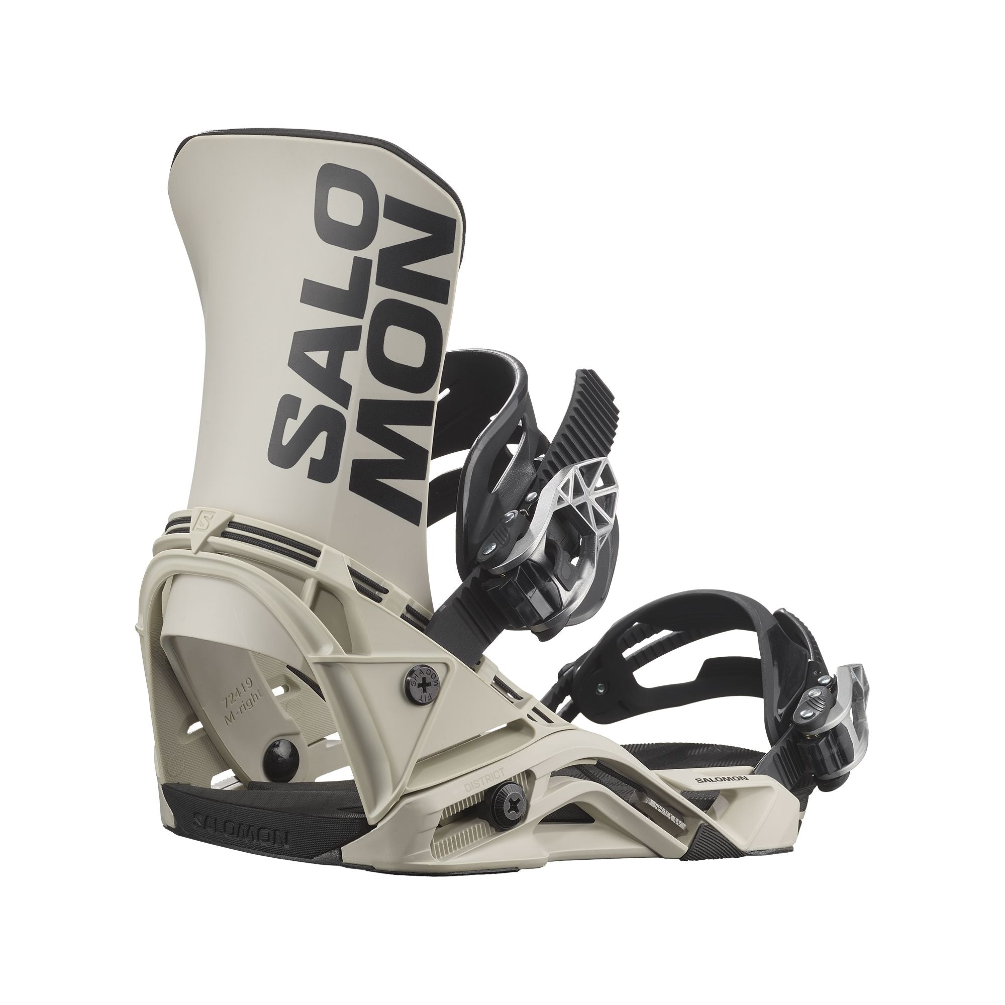 Salomon District Snowboard Bindings 2025 Rainy Day M