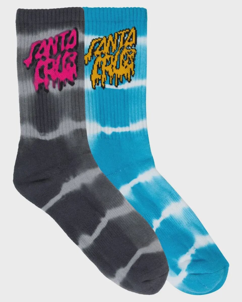 Santa Cruz Rad Stack Youth Socks 2 Pack