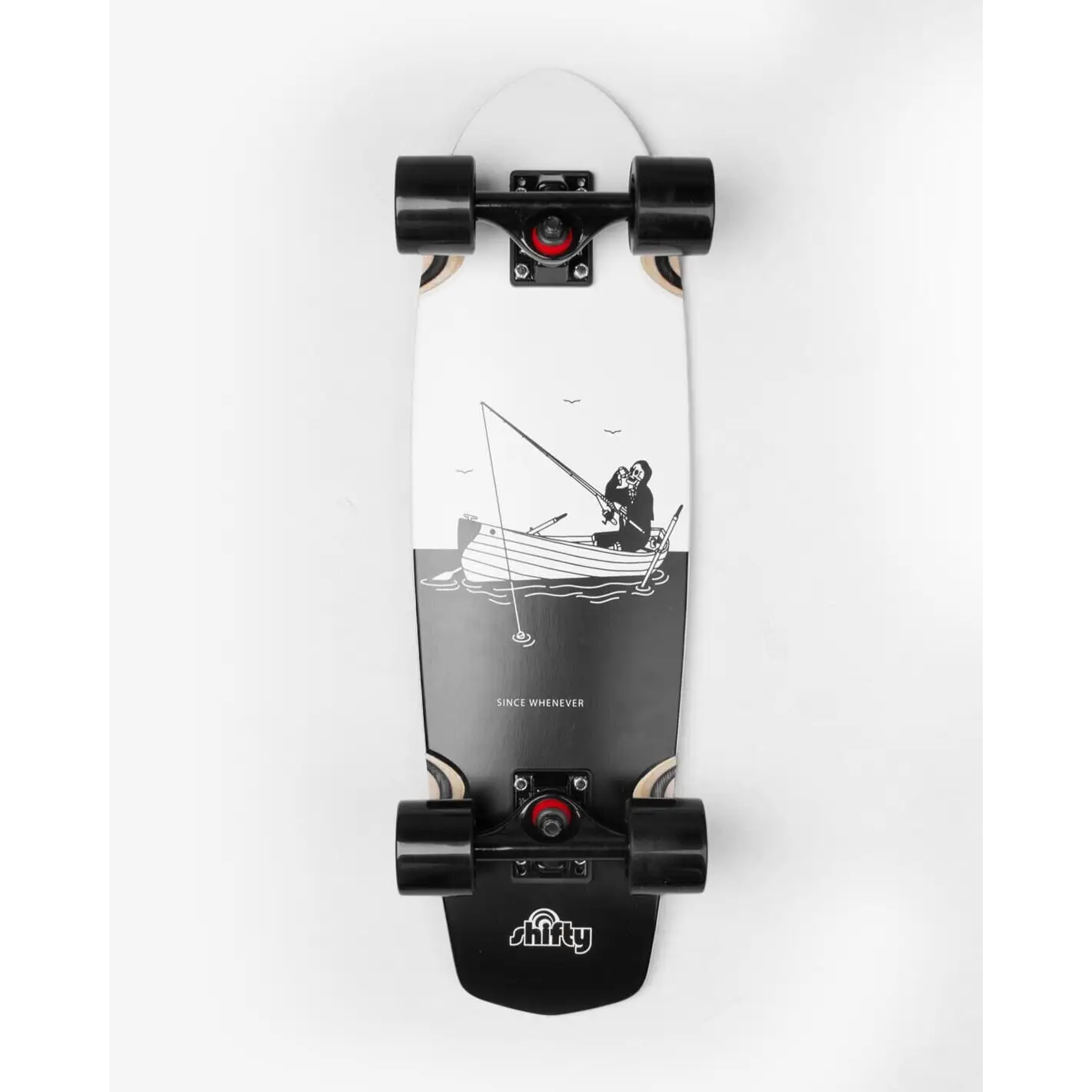 Shifty The Reaper Raft Longboard Complete Skateboard