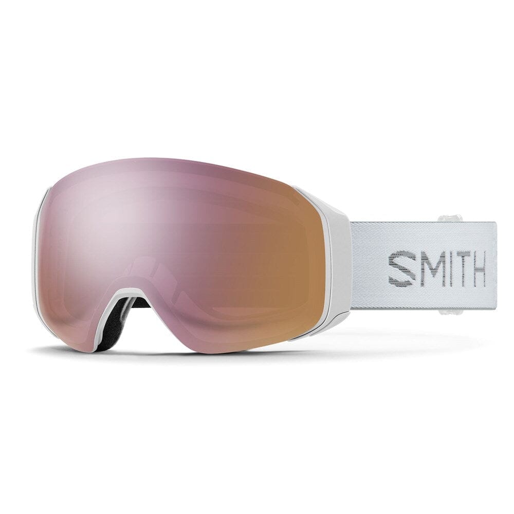 Smith 4D MAG S Snow Goggle 2025 White Chunky Knit / ED Rose Gold / Storm Rose