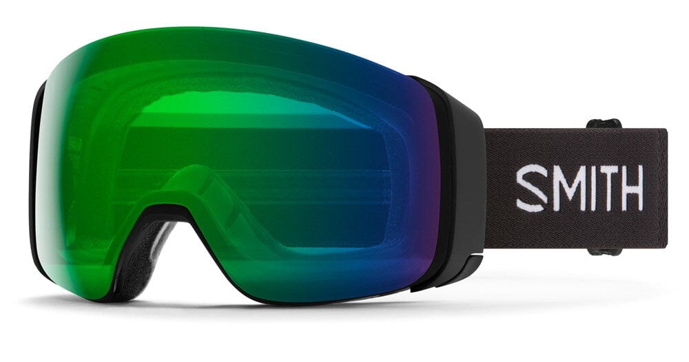 Smith 4D MAG Snow Goggles 2024 Black ChromaPop Everyday Green Mirror 23% VLT / ChromaPop Storm Blue Sensor Mirror 55% VLT