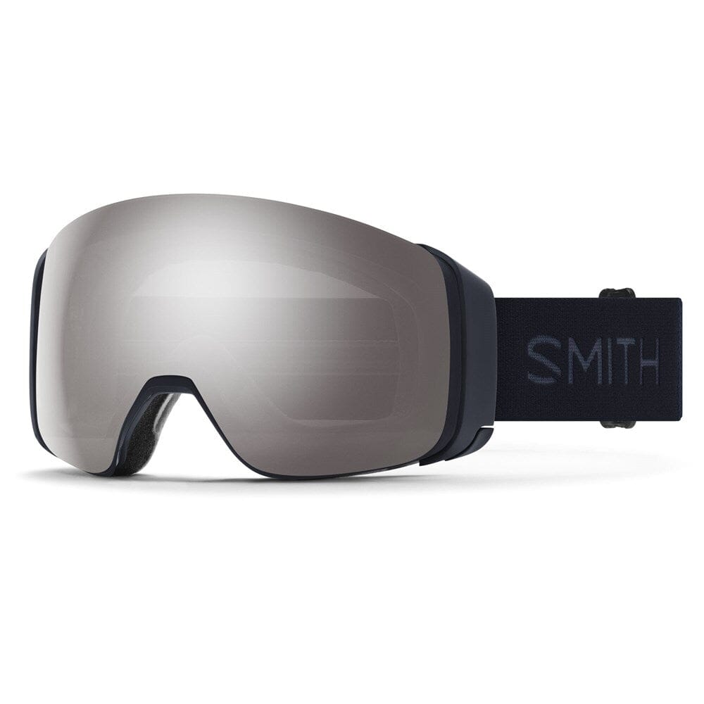 Smith 4D MAG Snow Goggles 2024 Midnight Navy ChromaPop Sun Platinum Mirror 13% VLT / Chromapop Storm Yellow Flash 65% VLT