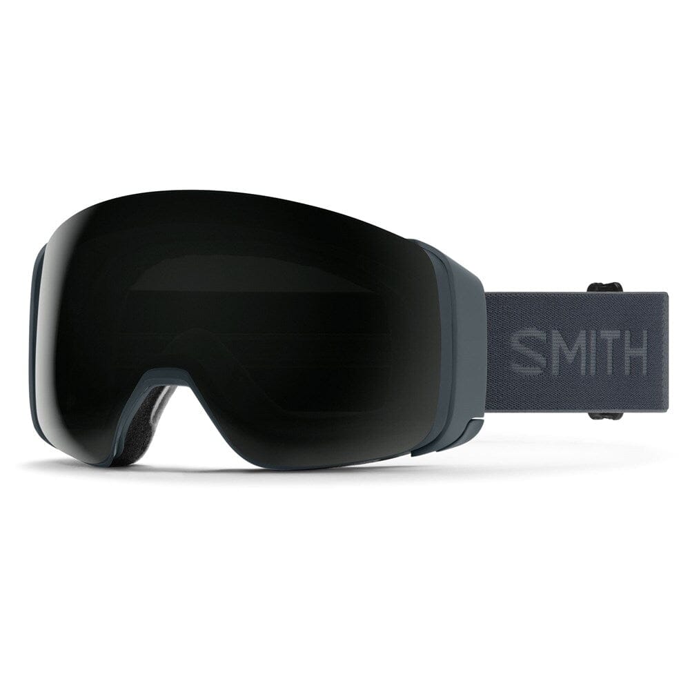 Smith 4D MAG Snow Goggles 2024 Slate ChromaPop Sun Black 12% VLT / ChromaPop Storm Blue Sensor Mirror 55% VLT