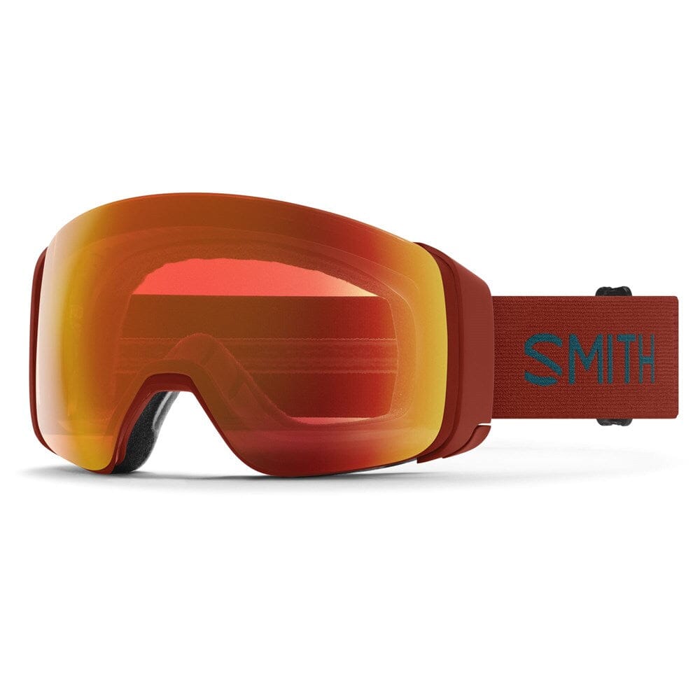 Smith 4D MAG Snow Goggles 2024 Terra Flow ChromaPop Everyday Red Mirror 25% VLT / Chromapop Storm Blue Sensor Mirror 55% VLT