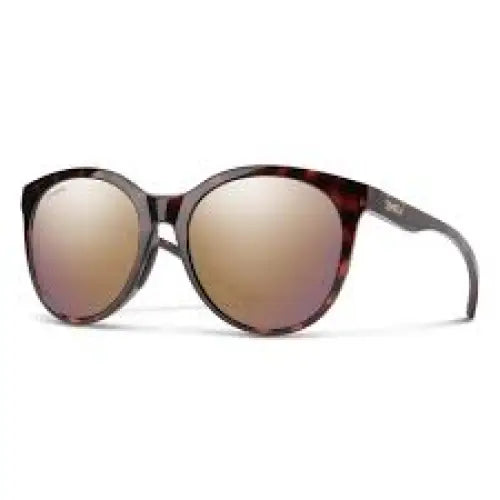 Smith Bayside Polarised Sunglasses Tortoise / CP Polarised Rose Gold Mirror