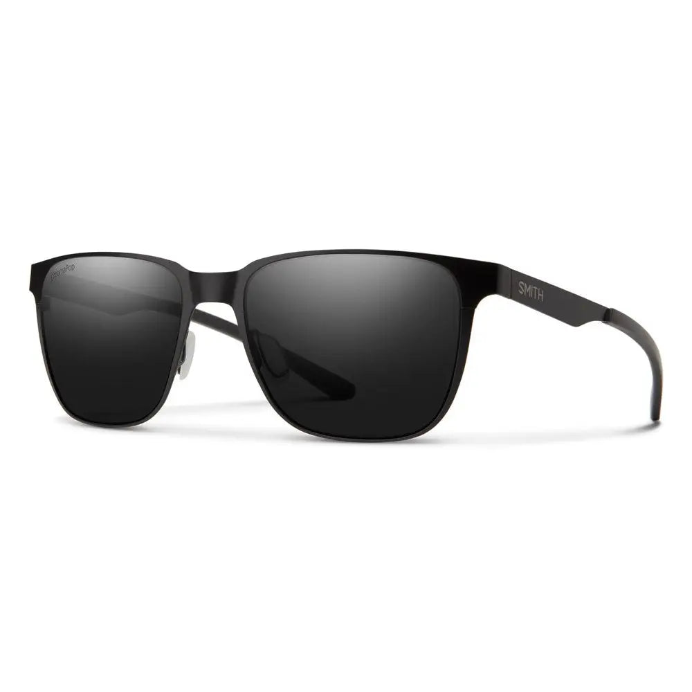Smith Lowdown Metal Polarised Sunglasses Matte Black / CP Polarised Black