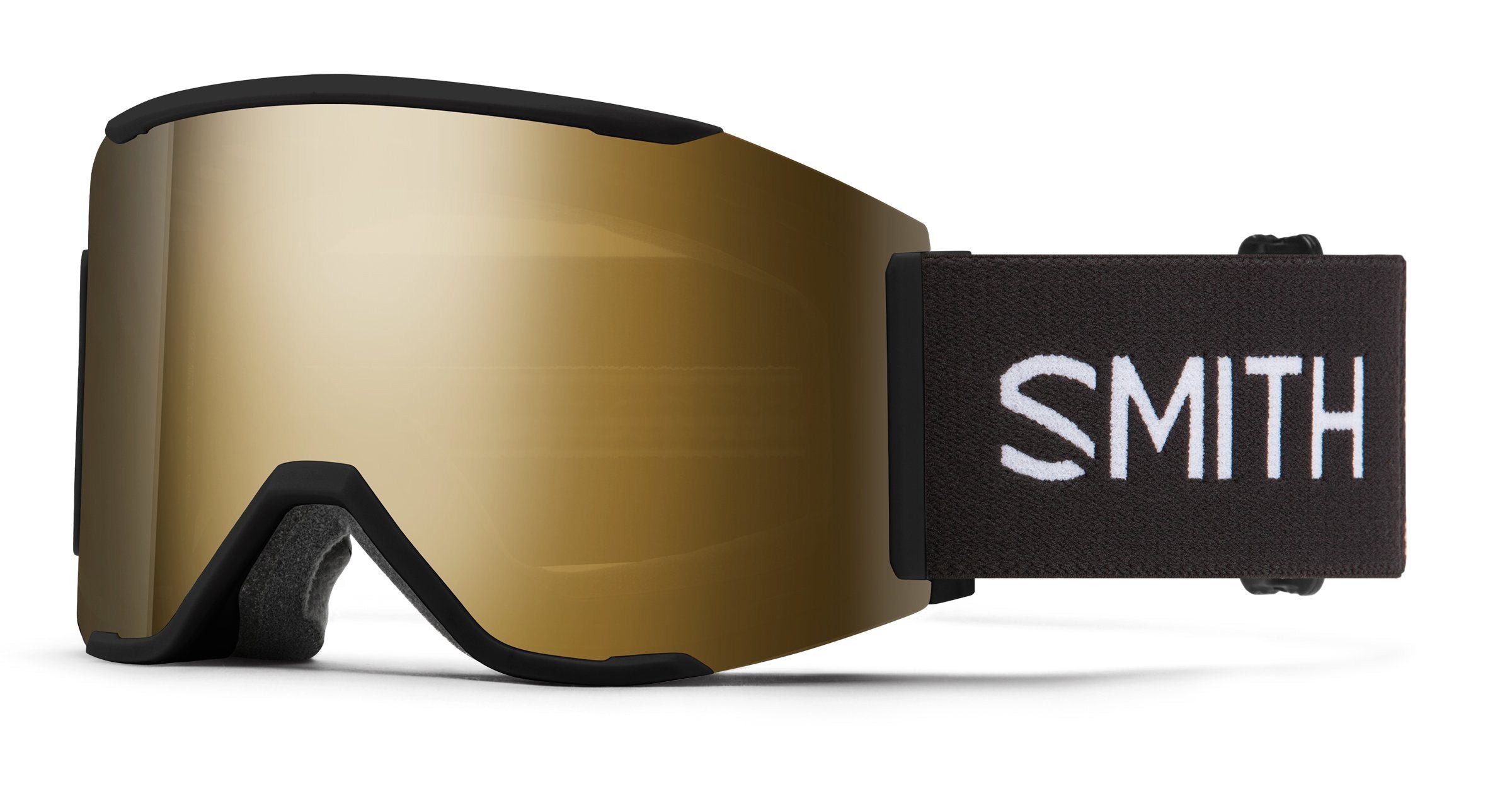 Smith Squad XL Snow Goggles 2022 Black / CP Sun Black Gold Mirror