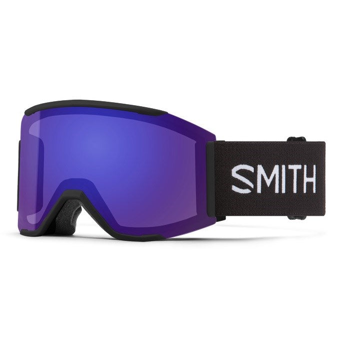 Smith Squad XL Snow Goggles 2023 Black / SP Everyday Violet Mirror
