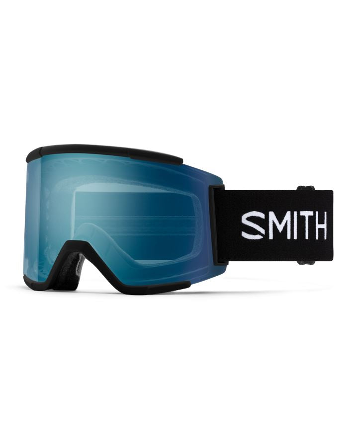 Smith Squad XL Snow Goggles 2024 Black / ChromaPop Everyday Blue Mirror 23% VLT / Chromapop Storm Blue Sensor Mirror 55% VLT