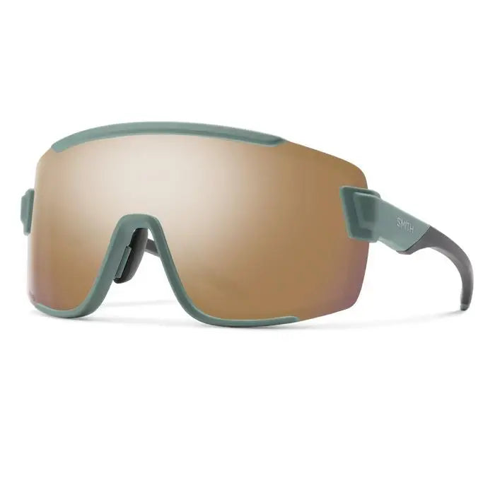 Smith Wildcat Sunglasses Matte Alpine Green / CP Rose Gold Mirror