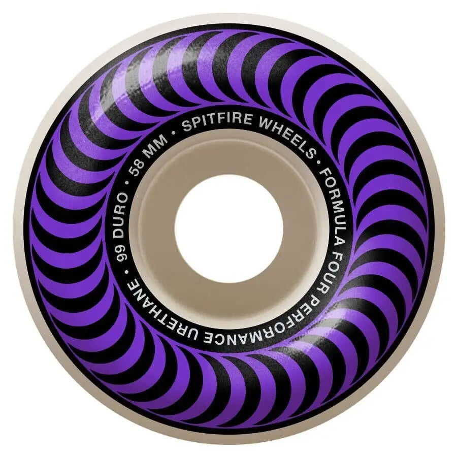 Spitfire F4 99 Classics Purple Wheels