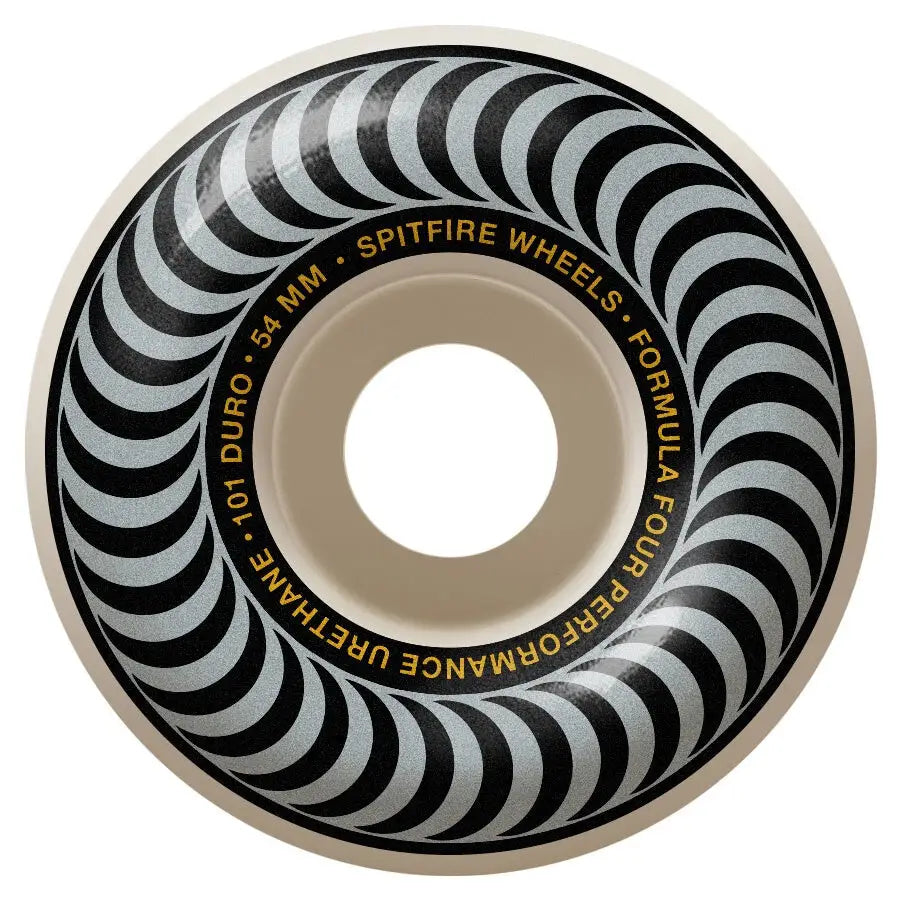 Spitfire F493 Classic Skate Wheels - Silver