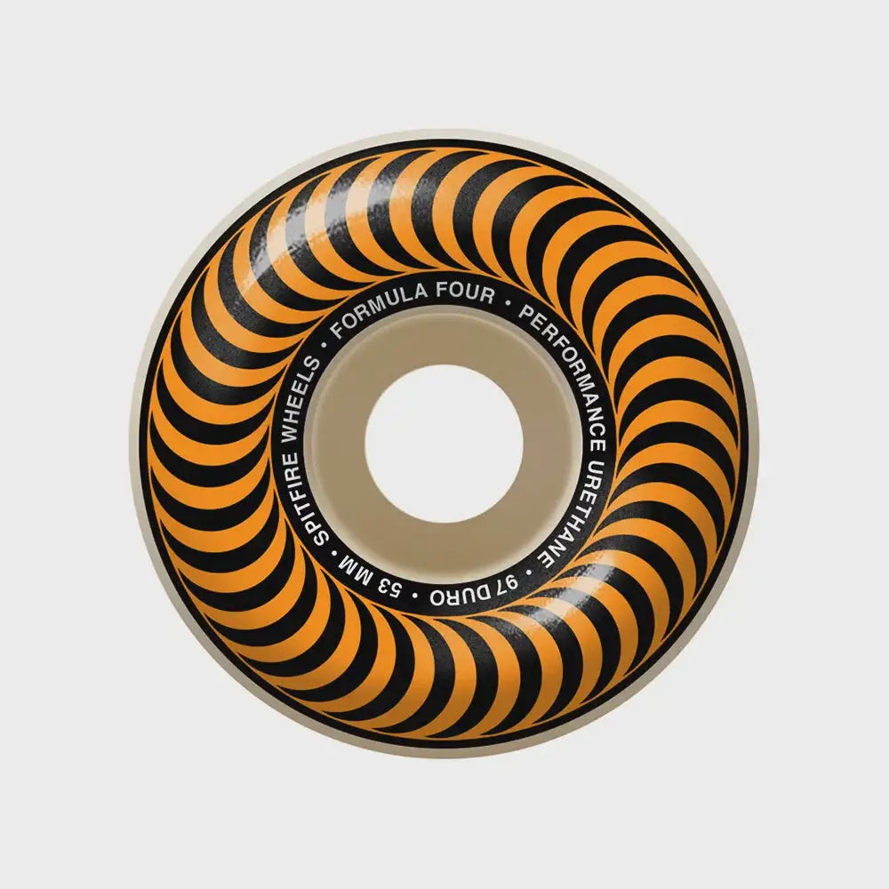 Spitfire F499 53 Classic Skate Wheels - Orange