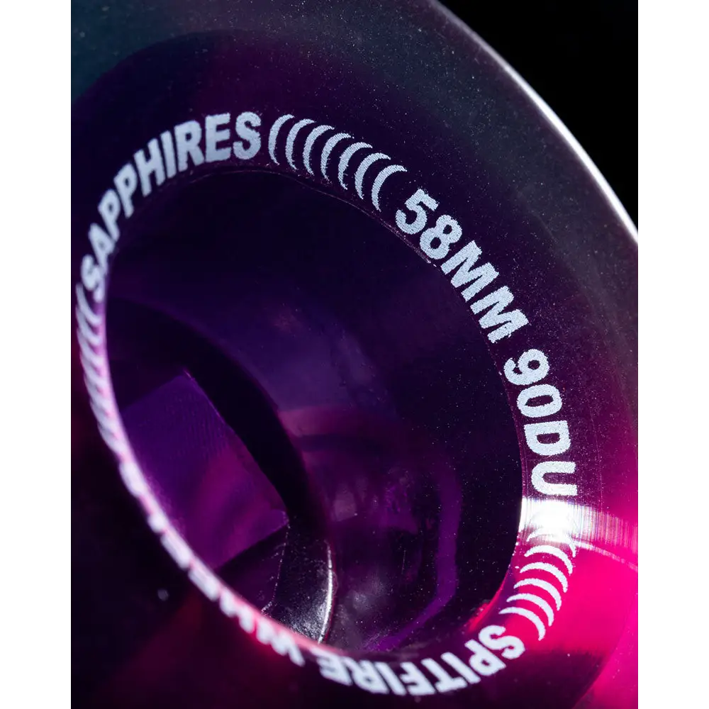 Spitfire Sapphire Radial Skate Wheels - Purple