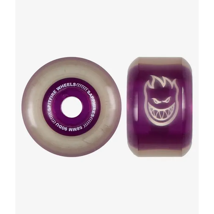 Spitfire Sapphire Radial Skate Wheels - Purple