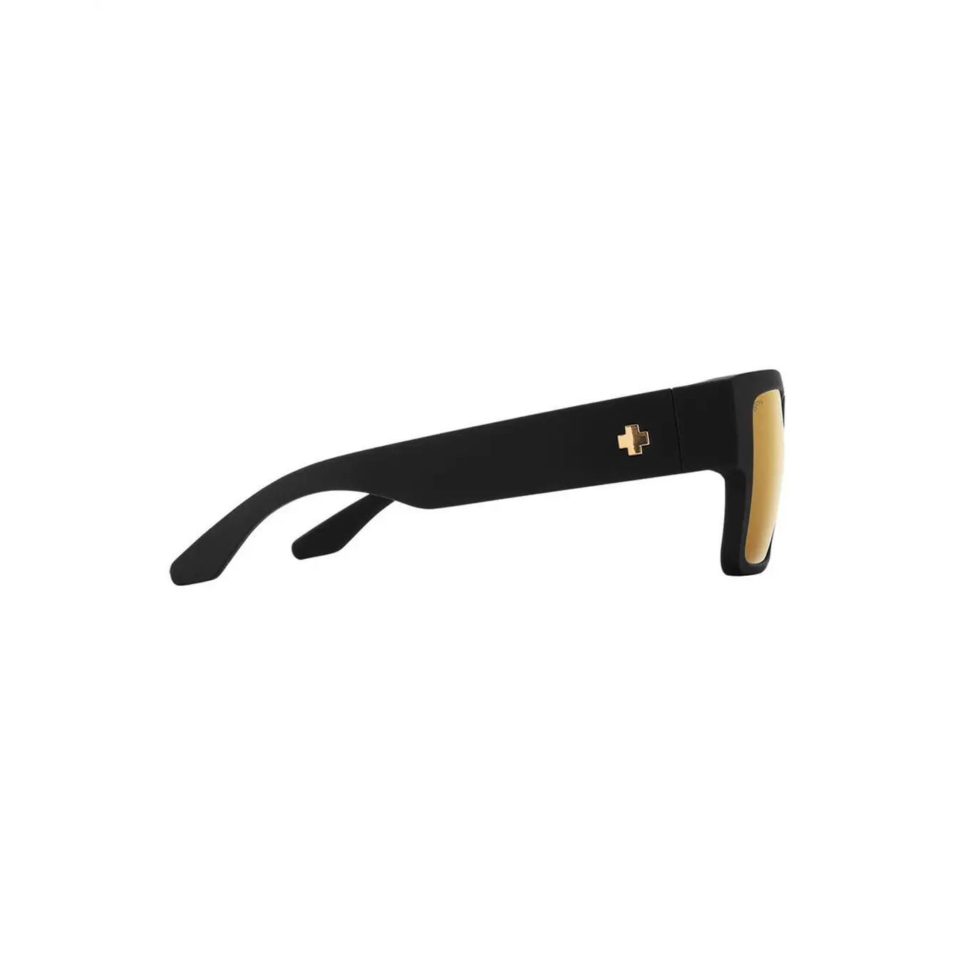 Spy Cyrus Club Sunglasses - Midnite Soft Matte Black / Happy Bronze Gold Spectra Mirror