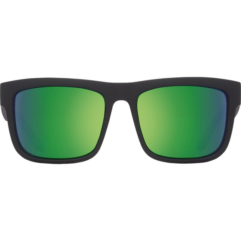 Spy Discord Polarised Sunglasses Soft Matte Black / Happy Grey Green Polar