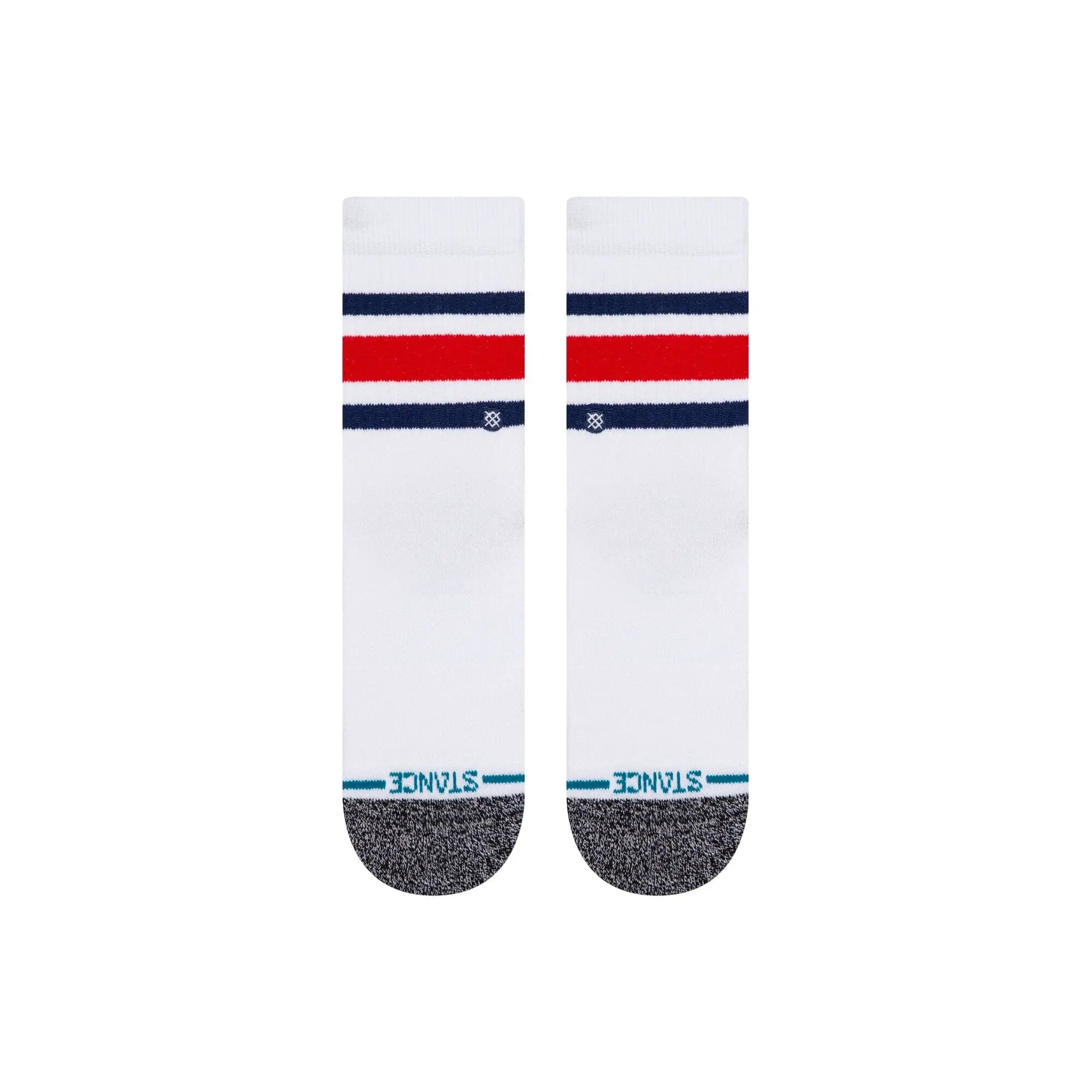 Stance Boyd St Youth Cotton Crew Socks - White