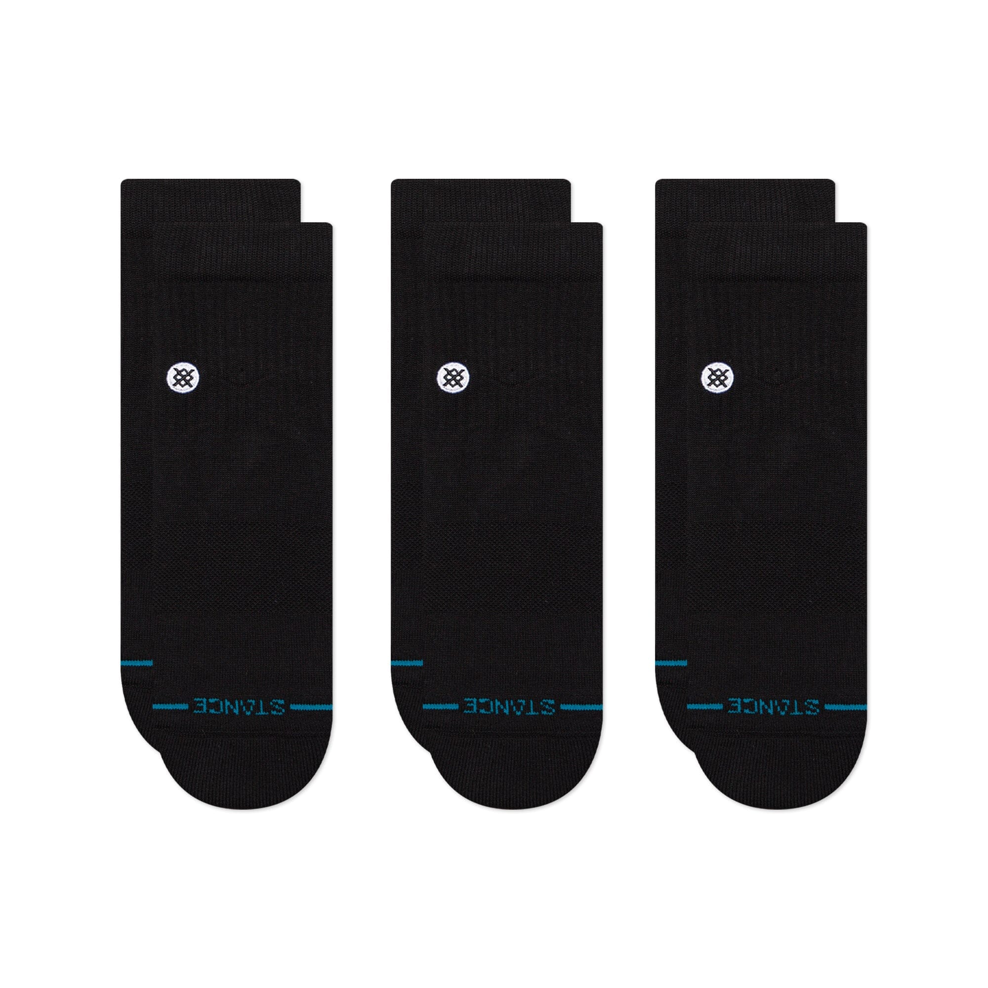 Stance Icon Quarter 3 Pack Socks