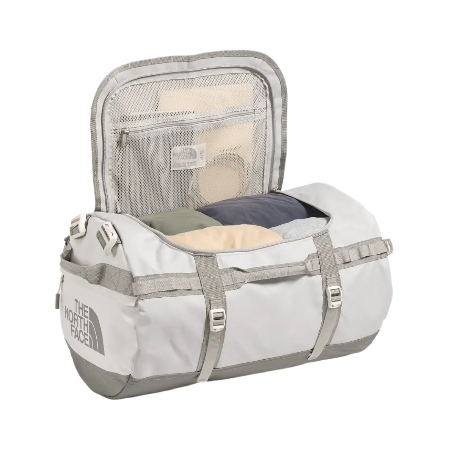 The North Face Base Camp Large Duffel Bag - Soapstone / Slate Rock