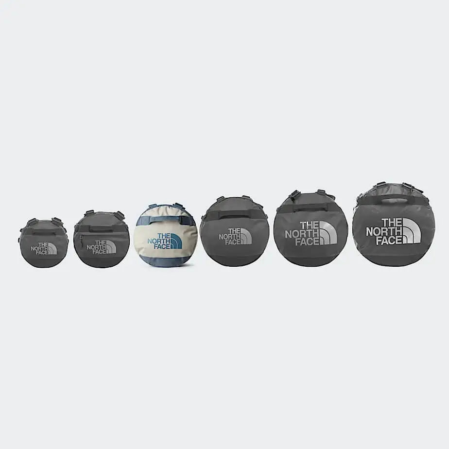 The North Face Base Camp Medium Duffel Bag - Stone Slab / Granite Grey / Desert Stone