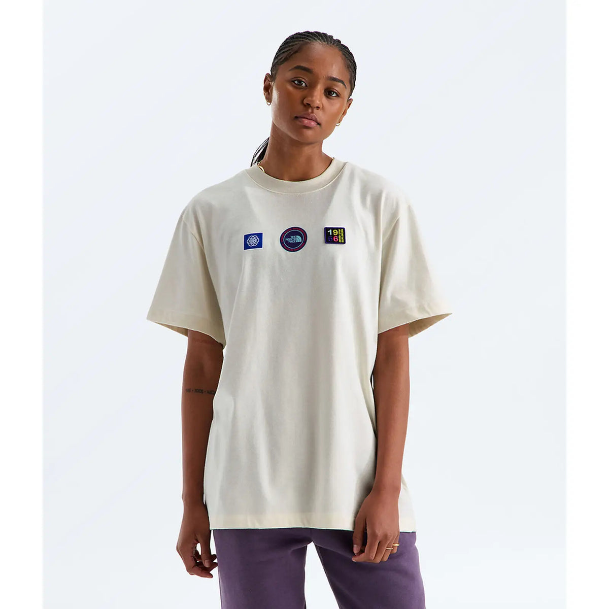 The North Face Explorer Badges Unisex Relaxed T-Shirt