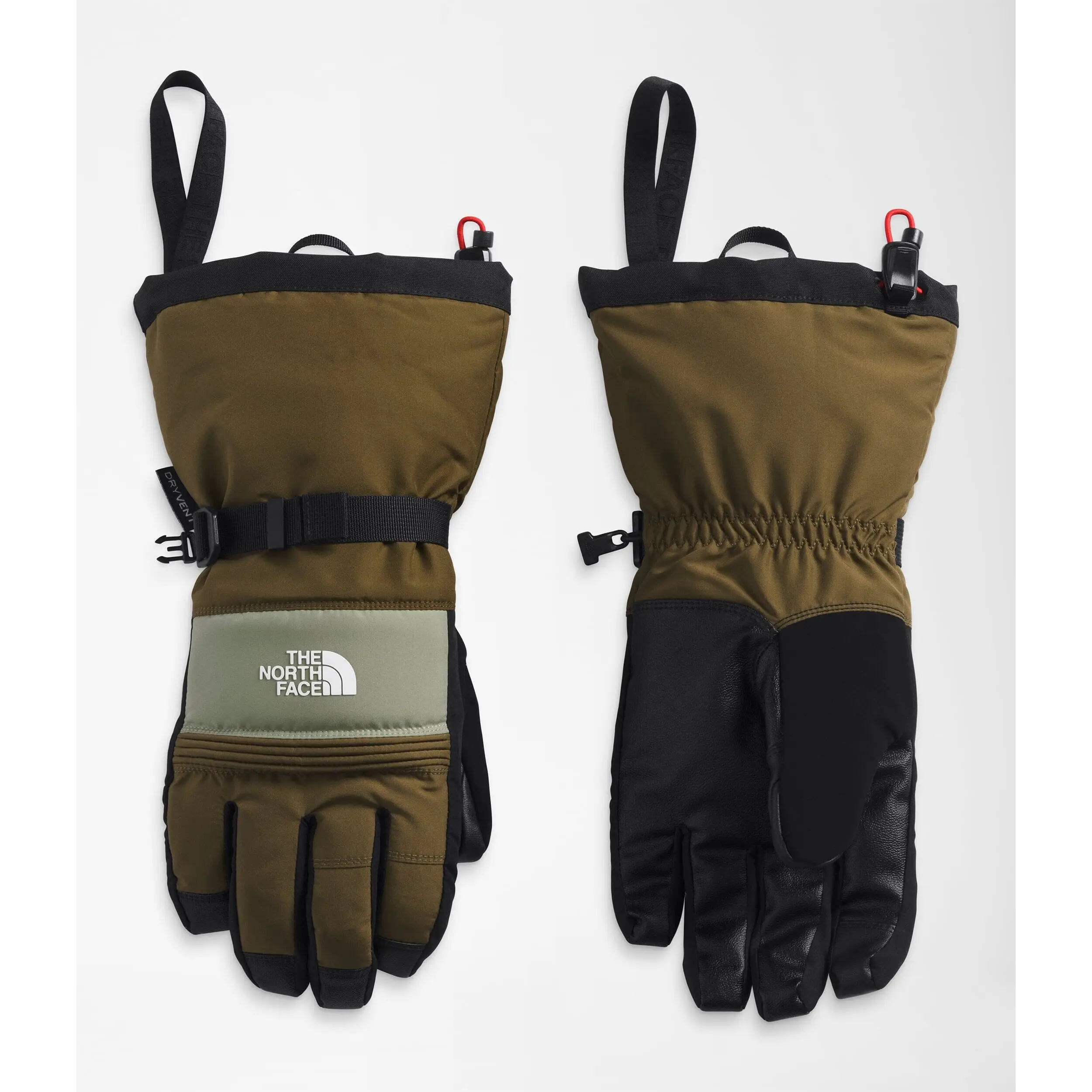 The North Face Mens Montana Ski Glove Military Olive-Tea Green M