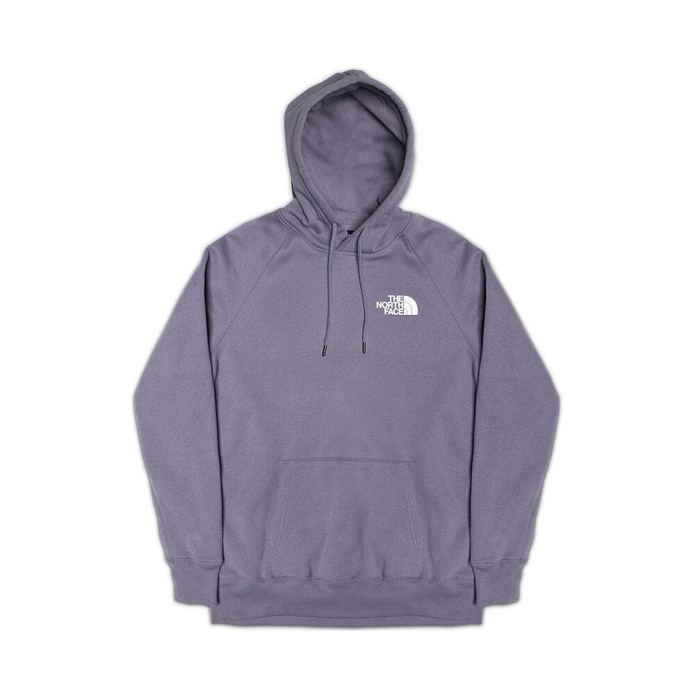 The North Face Womens Box NSE Pullover Hoody Lunar Slate / TNF Black / Print S
