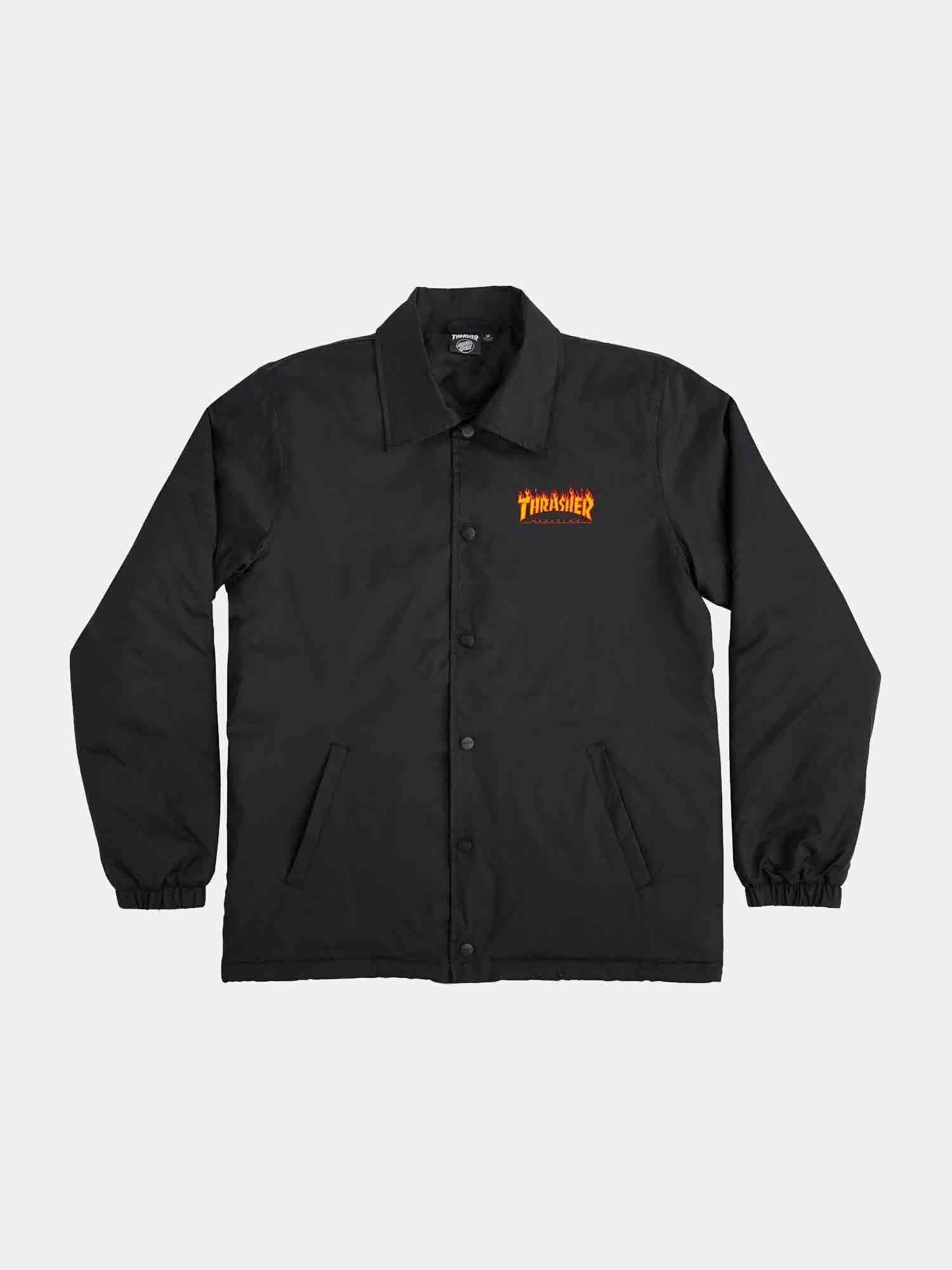 Thrasher Flame Dot Coach Jacket
