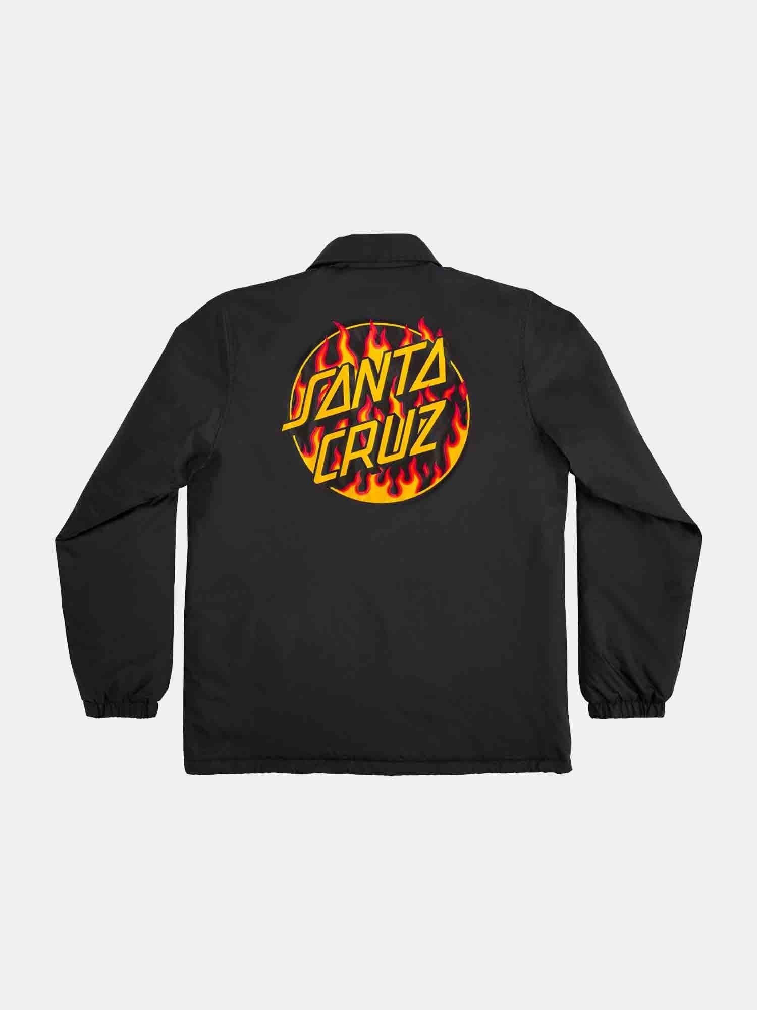 Thrasher Flame Dot Coach Jacket