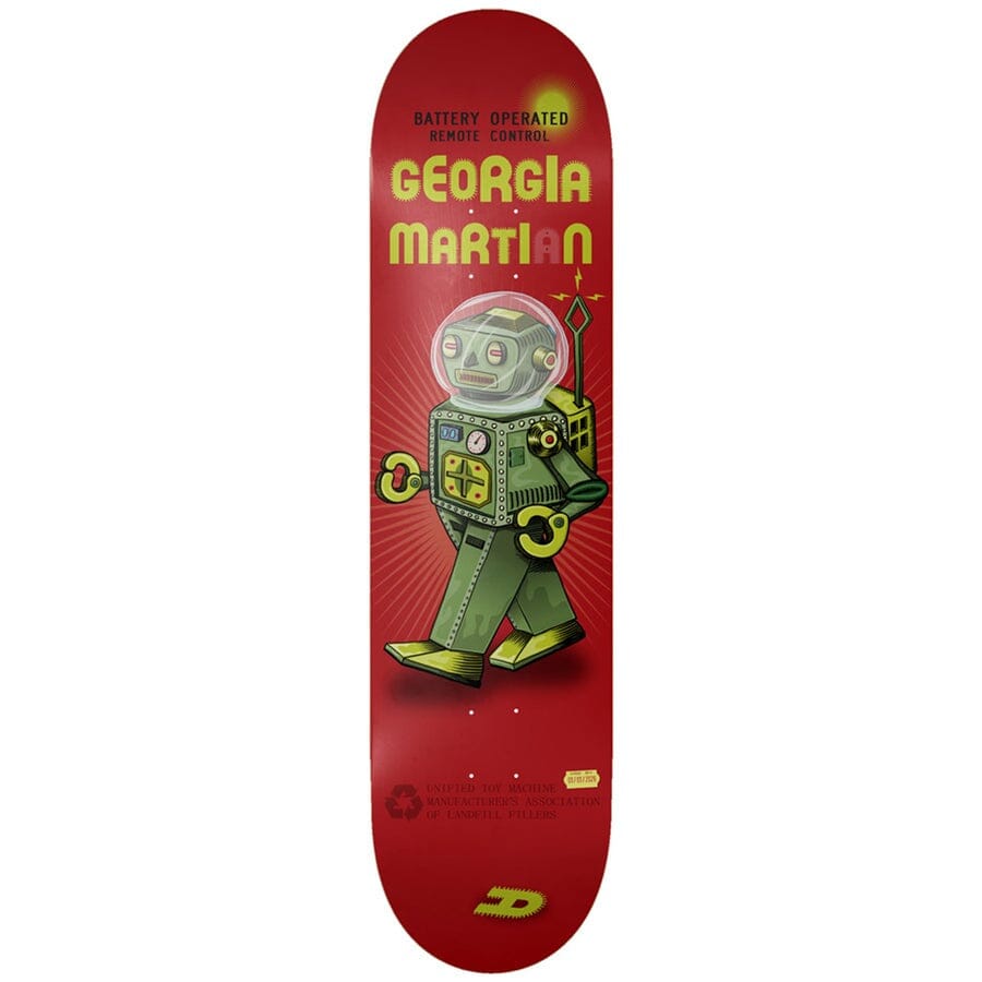 Toy Machine Georgia Martin Robot Skate Deck