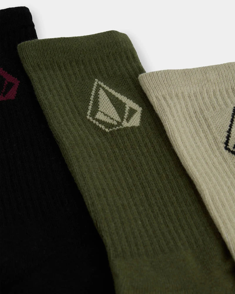 Volcom Stone 3-Pack Socks