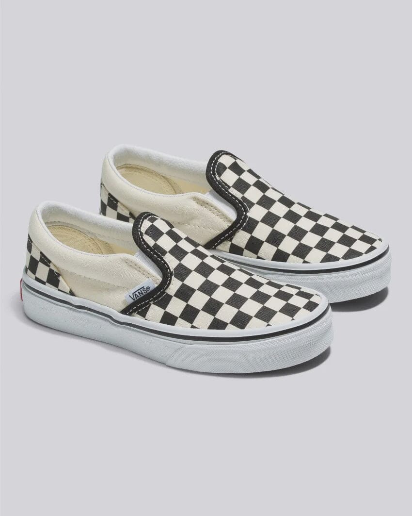 Vans Classic Slip On Checkerboard  Shoes - Youth