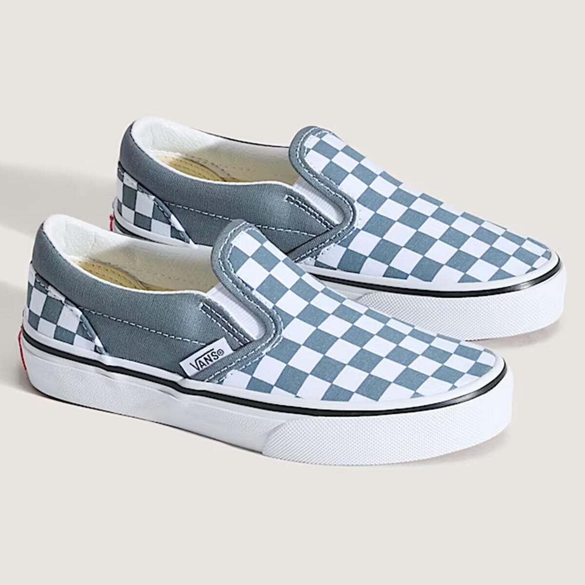 Vans Classic Slip-On Colour Theory Checkerboard Youth Shoes