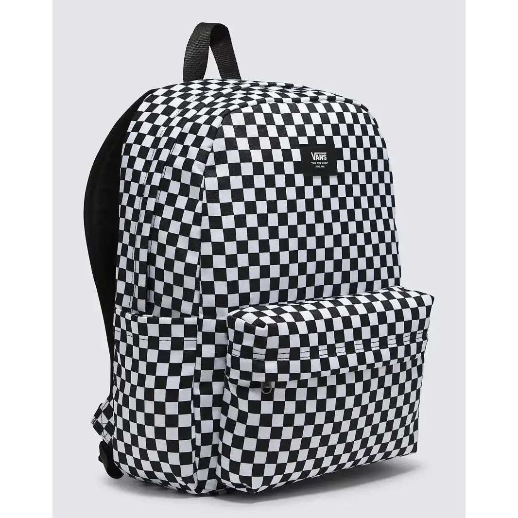 Vans Old Skool Check Backpack - Black / White