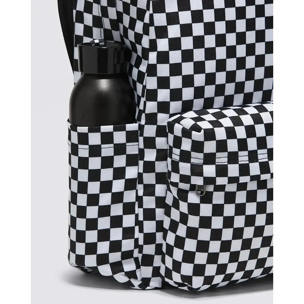 Vans Old Skool Check Backpack - Black / White