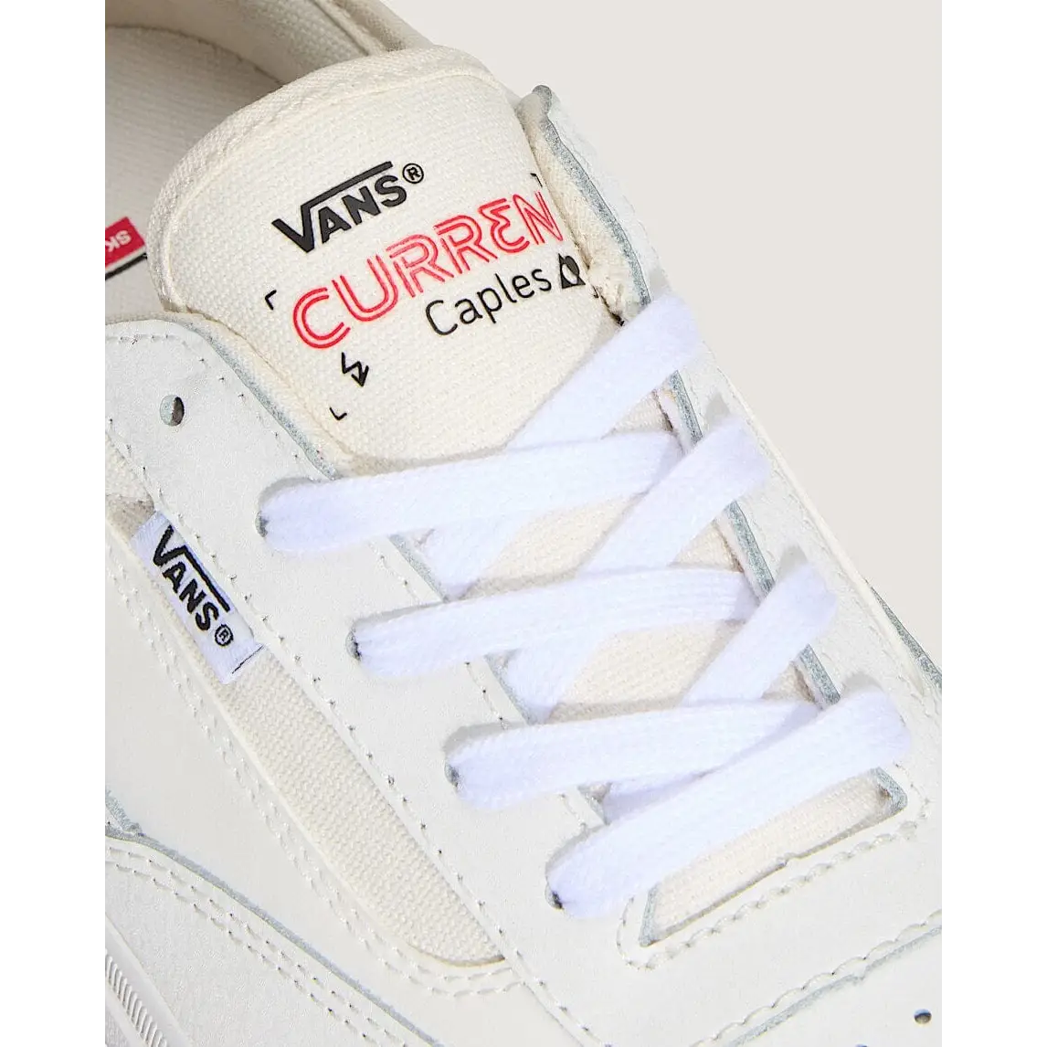 Vans Skate Curren Caples Shoes - Blanc de Blanc