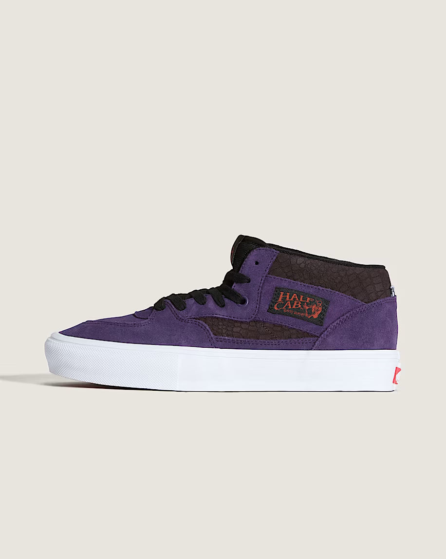 Vans Skate Half Cab Shoes - Croc / Grape Purple