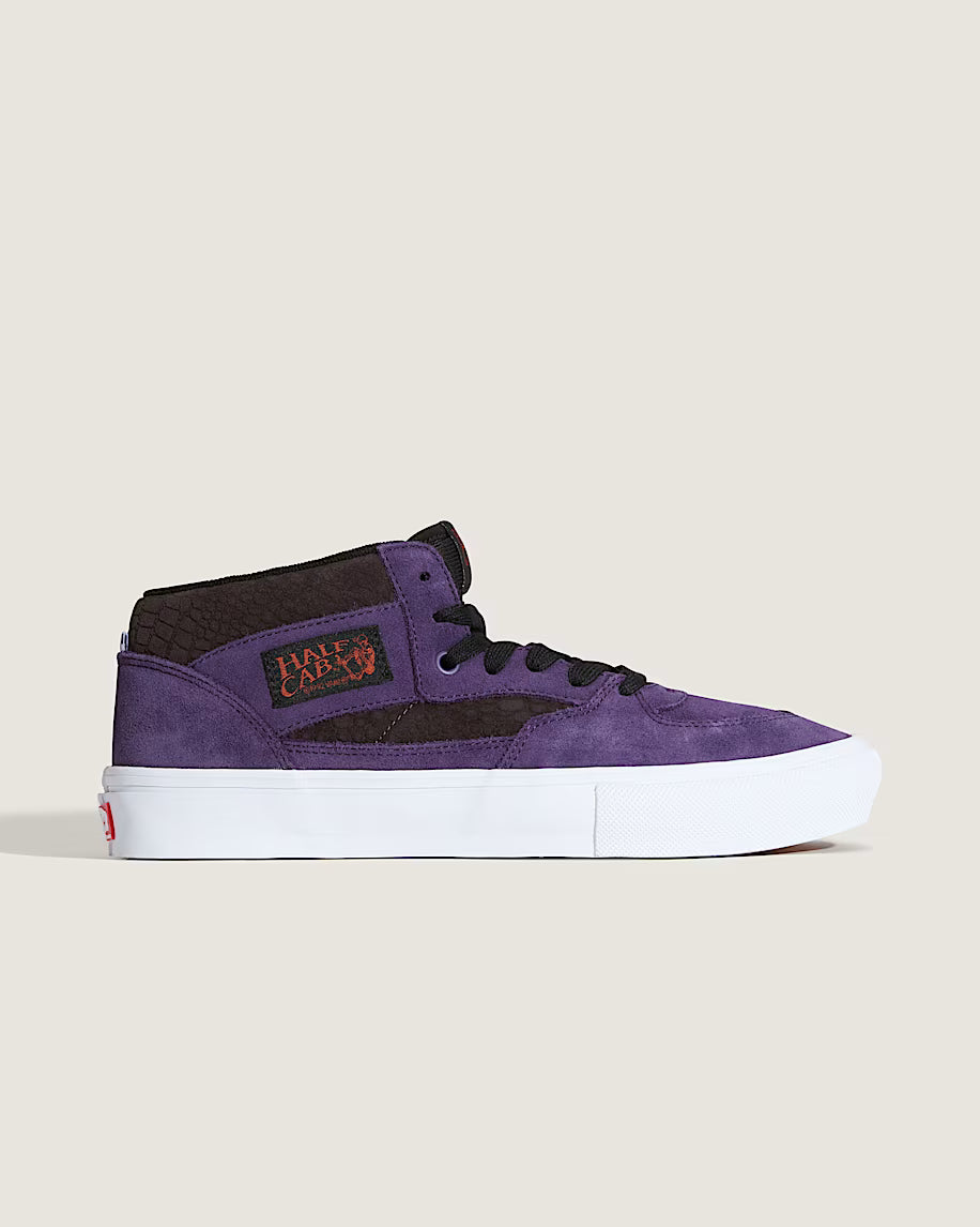 Vans Skate Half Cab Shoes - Croc / Grape Purple