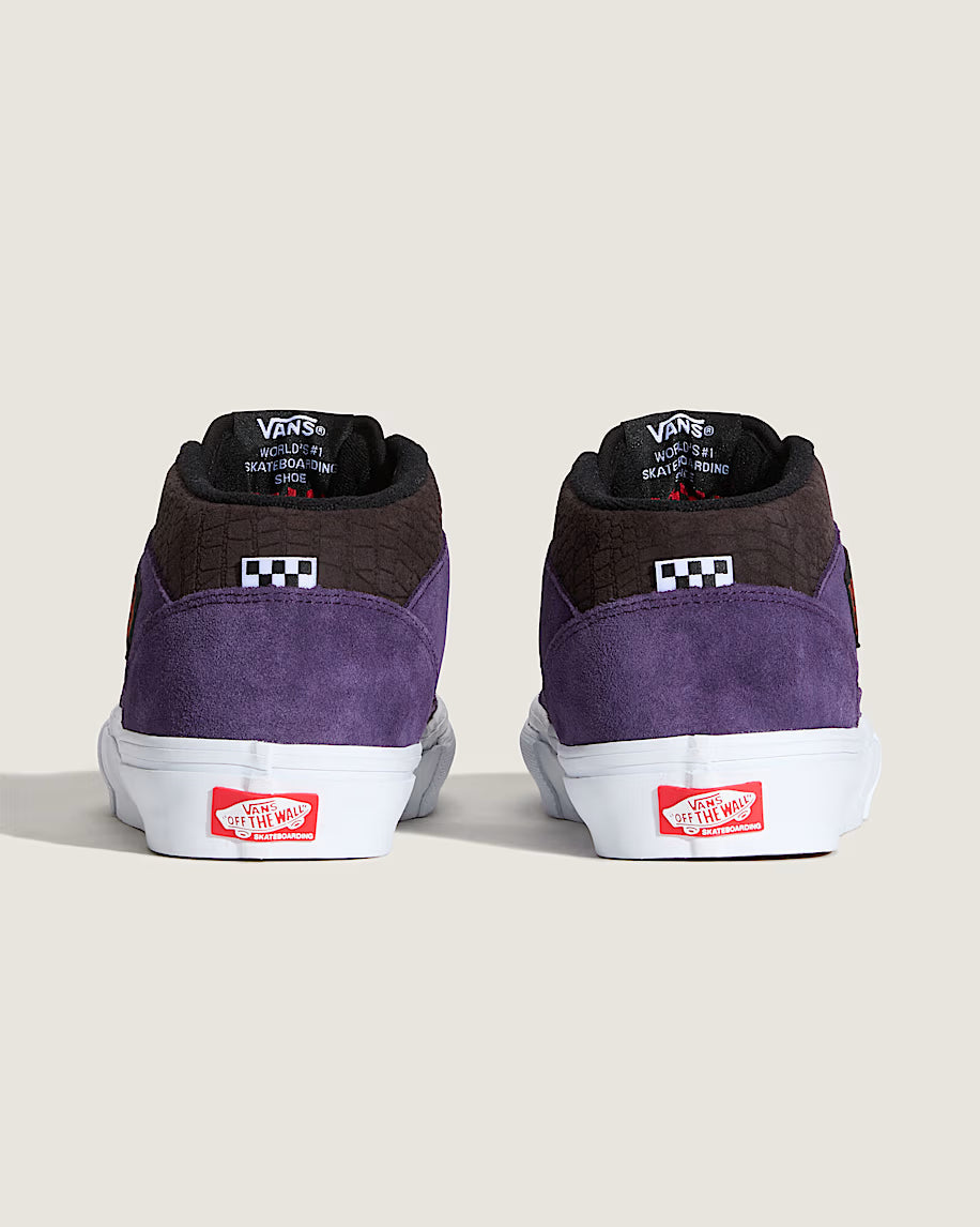 Vans Skate Half Cab Shoes - Croc / Grape Purple