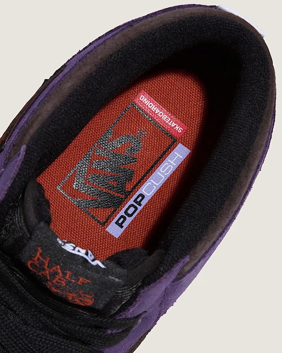 Vans Skate Half Cab Shoes - Croc / Grape Purple