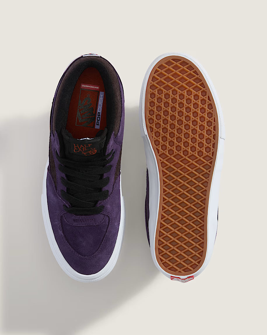 Vans Skate Half Cab Shoes - Croc / Grape Purple