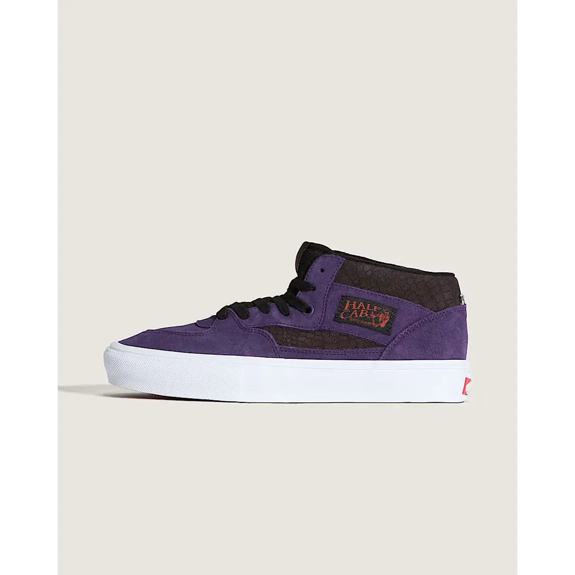 Vans Skate Half Cab Shoes - Croc / Grape Purple