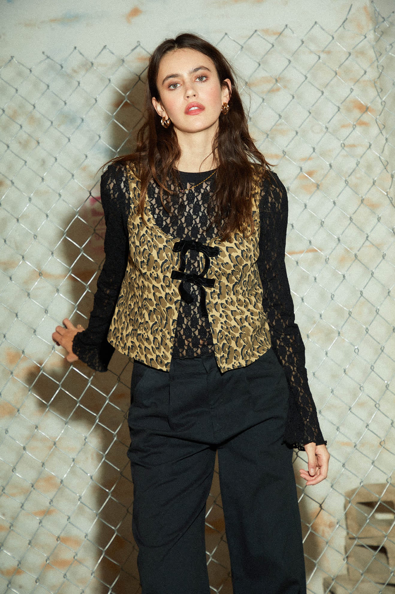 Brixton Magnolia Tie Top